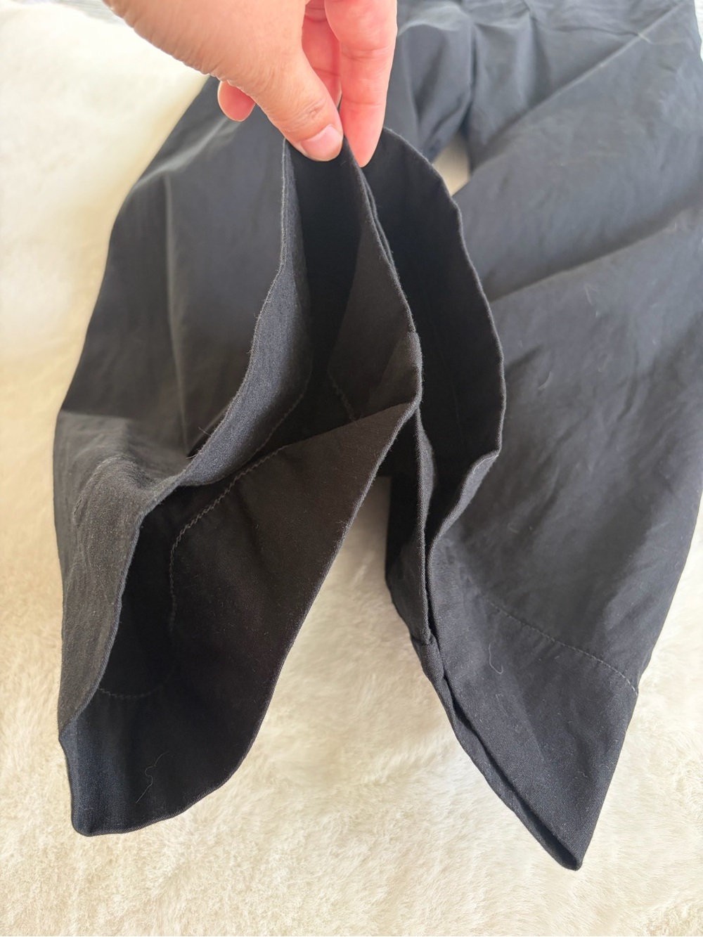 Maeve The Colette Black Wide-Leg Pants | 28P - Picture 5 of 12